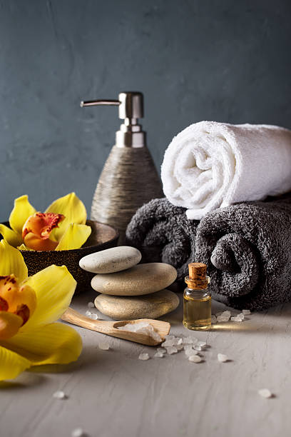 Ambiente de atendimento profissional de massagem